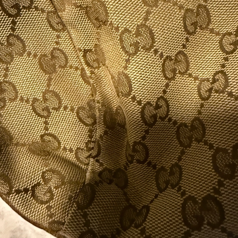 Gucci Brown Monogram Hobo Bag - Picture 12 of 13